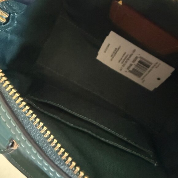 coach Mini Rowan Crossbody Bag In Blocked Signature Leather cy744 - Picture 6 of 7